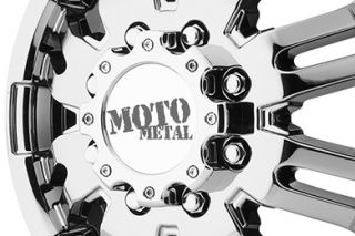 Moto Metal MO96376082799   8 x 200mm Bolt Pattern Two Tone 17" x 6" MO963 Dually Matte Black Machined Wheels   Alloy Wheels & Rims