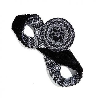 Curations Caravan Fair Isle Knit Beret and Scarf   7891206