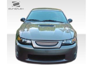 Duraflex FRP  Ford Mustang  KR S Front Bumper Cover   1 Piece > 1999 2004 