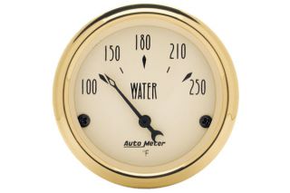 AutoMeter 1538   Range 100°   250° F, short sweep/electric Water Temperature   2 1/16" Temperature   Gauges