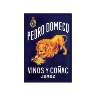 Pedro Domeco Vinos Y Conac Jerez Print (Unframed Paper Poster Giclee 20x29)