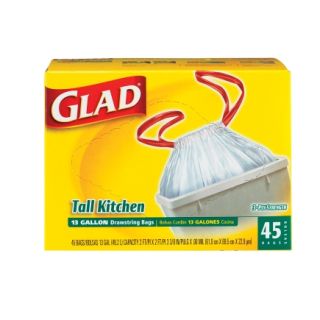 Glad® 13 Gal Tall Kitchen Trash Bags   6 Pack   Trash Bags & Holders