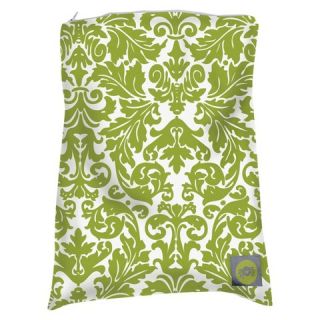 Itzy Ritzy Travel Happens Wet Bag Large Avocado Damask   Green/White
