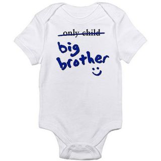  New Big Brother Newborn Baby Bodysuit