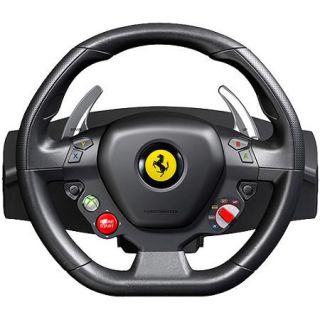 Thrustmaster Ferrari 458 Italia Thrustmaster Ferrari 458 Italia Gaming Steering Wheel   Cable   USBXbox 360, PC   9.84 ft Cable