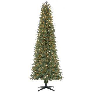 Donner and Blitzen Christmas Tree 7 Cleveland Pencil Pine Pre lit