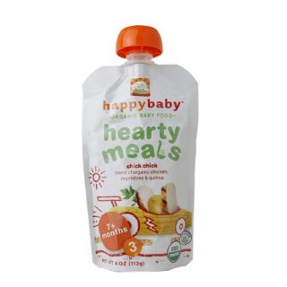 Happy Baby Organic Baby Food  Stage 3 / Meals, 7+ months, Chick Chick