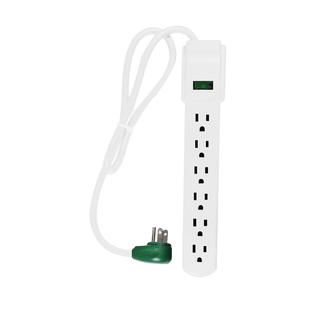 GoGreen Power Inc 6 Outlet Surge Protector with 3ft Heavy Duty Cord