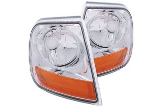 1997 2004 Ford F 150 Accessory Lights   Anzo 521026   Anzo USA Clear Corner Lights