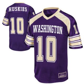 Washington Huskies #10 End Zone Football Jersey   Purple