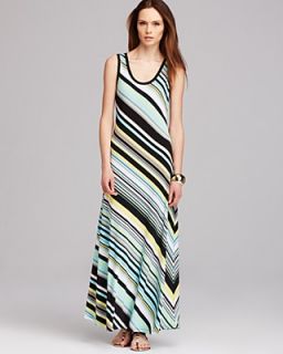 Calvin Klein Printed Maxi Dress