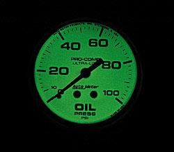 Auto Meter   Ultra Nite Oil Pressure Gauge