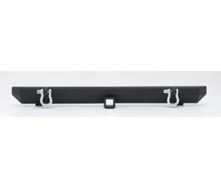 Smittybilt   Smittybilt Rear 2 Inch Receiver SRC Classic Rock Crawler Bumper (Black) 76750D   Fits 1987  to 2006 Wrangler, Rubicon and Unlimited