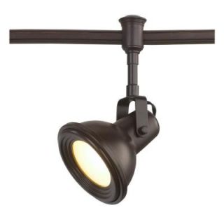 Commercial Electric LED Bronze Restoration Style Flexible Track Lighting Head DC5465ABZ A