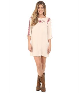 Rock And Roll Cowgirl Long Sleeve Dress D4 6727 Natural