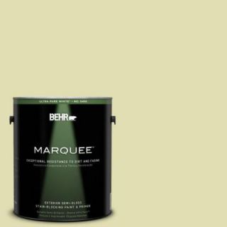 BEHR MARQUEE 1 gal. #M340 3 Pale Green Grape Semi Gloss Enamel Exterior Paint 545401