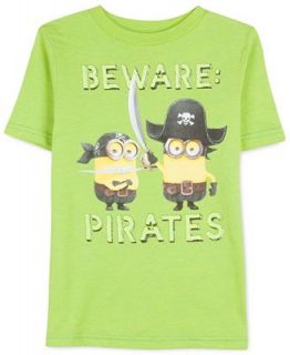 Despicable Me Little Boys Minions Beware Pirates Tee   Kids & Baby