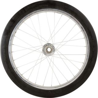 Marathon Tires Flat-Free Tire on Steel Spoke Rim — 3/4in. Bore, 20 x 2.0in.  Flat Free Spoked Wheels