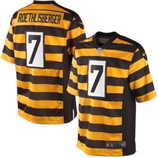 Ben Roethlisberger Pittsburgh Steelers Nike Elite Jersey – Black/Gold