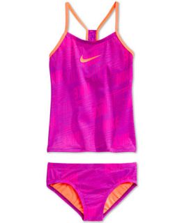 Nike Girls 2 Piece Racerback Printed Tankini   Swimwear   Kids & Baby