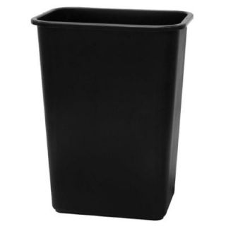 United Solutions 41 Qt. Black Office Waste Basket (12 Pack) WB8060