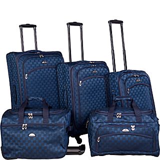 American Flyer Madrid 5 Piece Spinner Luggage Set