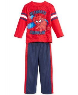 Nannette Little Boys 2 Piece Spider Man Tee & Pants Set   Sets   Kids