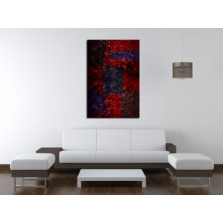 Lava Tones Abstract Graphic Art on Wrapped Canvas by Maxwell Dickson