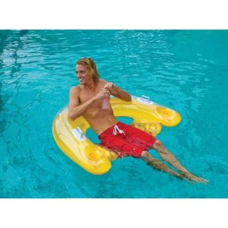 Intex Sit 'N Float Classic Inflatable Floating Swimming Pool Lounger  58859EP