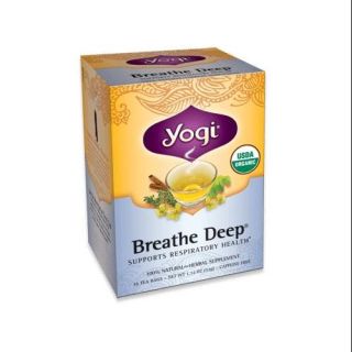 Breathe Deep Tea Organic Yogi Teas 16 Bag