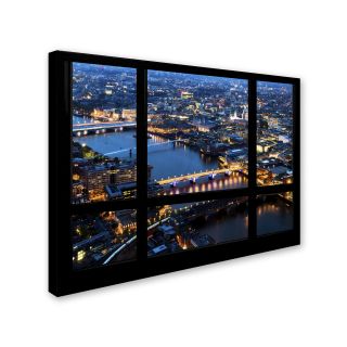 Window View London by Night 7 by Philippe Hugonnard Photographic