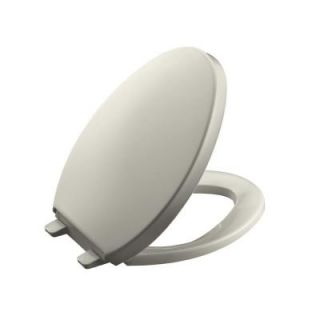 KOHLER Saile Elongated Closed Front Toilet Seat in Biscuit K 4748 96