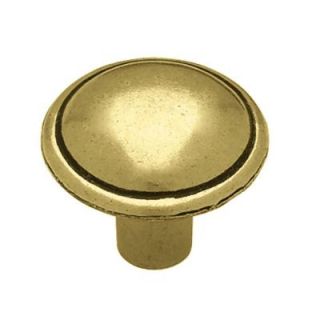 Liberty 1 in. Antique English Domed Top Round Cabinet Knob P6360AH AE C