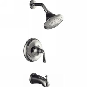 Kohler K T10275 4A CP Forte Polished Chrome  One Handle Tub & Shower Faucets