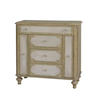 Pulaski Furniture 5 Drawer Wood Jewelry Cabinet in Light Brown DS 766069