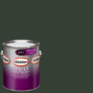 Glidden Team Colors 1 gal. #NFL 092A NFL New York Jets Green Semi Gloss Interior Paint and Primer NFL 092A SG 01