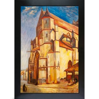 Tori Home The Church at Moret in Morning Sun by Alfred Sisley Framed