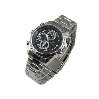 Feel Safe Spy Watch   8GB Built in, Stylish Wrist Watch Hidden Camera Suits Both Casual & Professional Attire   EM 12