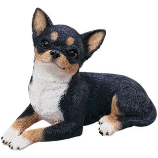 Sandicast Original Size Chihuahua Pup Sculpture