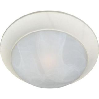 Maxim Lighting Essentials 3 Light Textured White Flushmount 5852MRTW