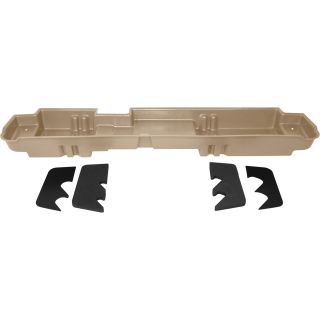 DU-HA Truck Storage System — Ford F-350 Super Duty Crew Cab, Fits 2008-2014 Models with 60/40 Bench Seat, Tan, Model# 20066  Interior Storage