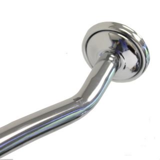 Elegant Home Fashions 94 Adjustable Curved Shower Rod