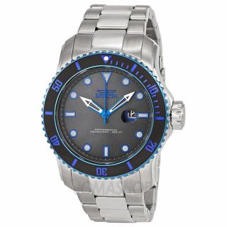 Invicta Pro Diver Grey Dial Stainless Steel Mens Watch 15077   Pro