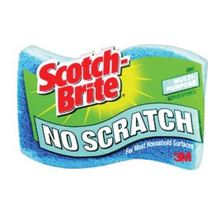 Scotch Brite No Scratch Scrub Sponge (521)   Scouring Pads