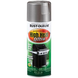 Rust Oleum Specialty High Heat High Heat Silver Rust Resistant Enamel Spray Paint (Actual Net Contents 12 oz)