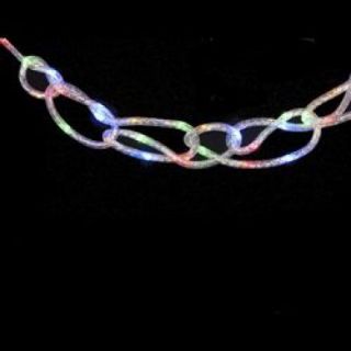 9.8' Multi Color LED Indoor/Outdoor Christmas Rope Lights