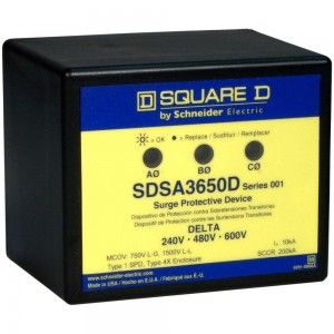 Square D SDSA3650D Panel Mounted Delta Power Systems Surge Protective Device