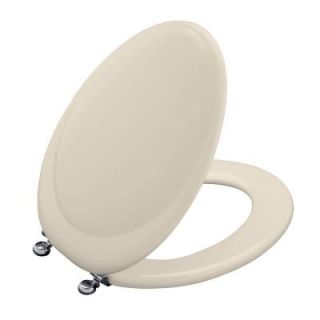 KOHLER Revival Elongated Closed Front Toilet Seat in Almond DISCONTINUED K 4615 SN 47