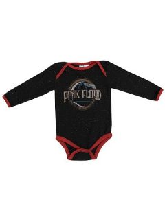 Amplified Kids Babies Pink Floyd Bodysuit Black