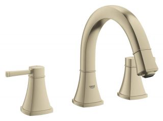 Grohe 124083 Warm Brushed Nickel Roman Tub Faucet